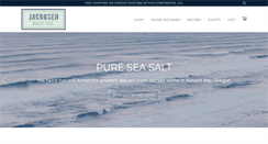 Desktop Screenshot of jacobsensalt.com